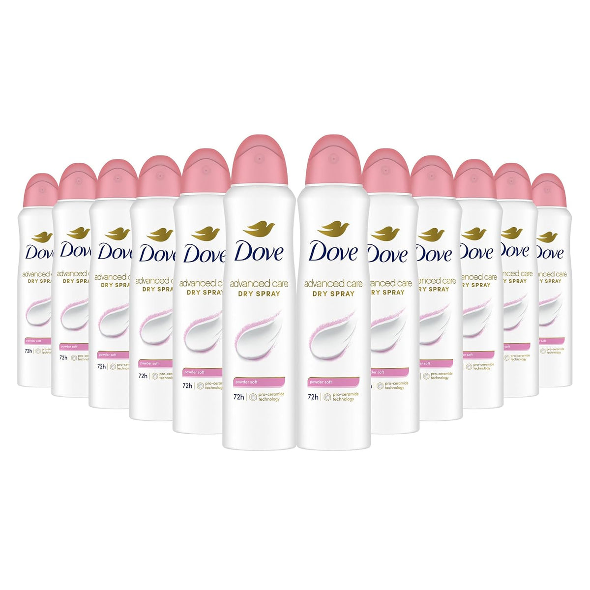 Dove Advanced Care Antiperspirant Deodorant Powder Soft 3.8oz 12CT