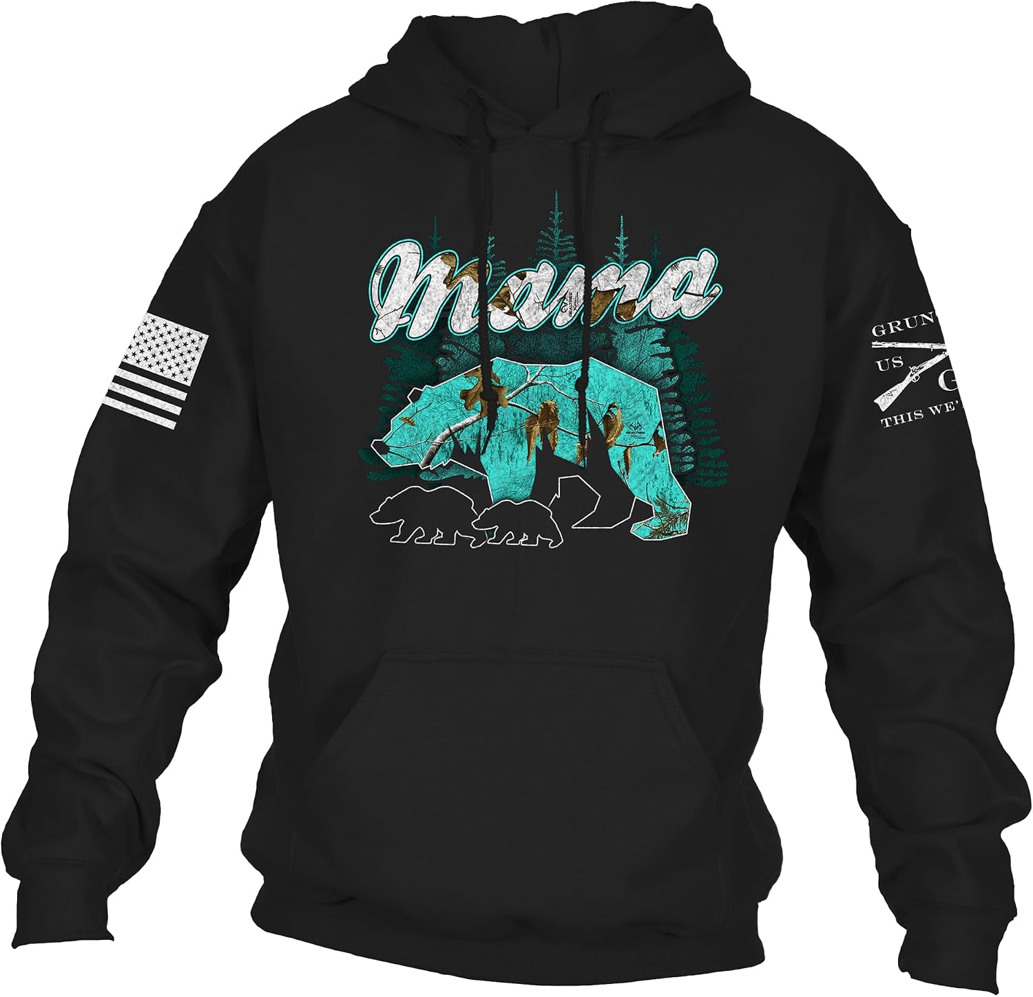Grunt Style Mama Bear Realtree Xtra Women's Hoodie