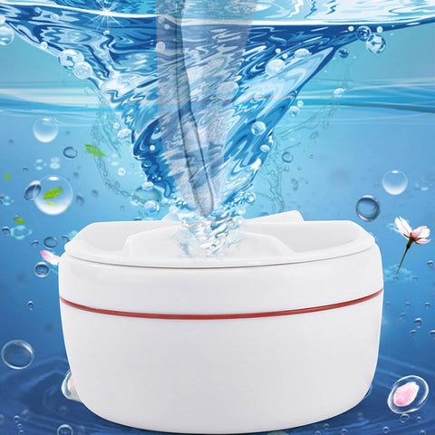 Mini Dishwasher & Washing Machine, Portable USB cleaner sink washing machine, Travel Washing Machine & Sink Dishwasher, Turbo Washer For Camping, Travelling, RV, Apartment, Business Trip (White)