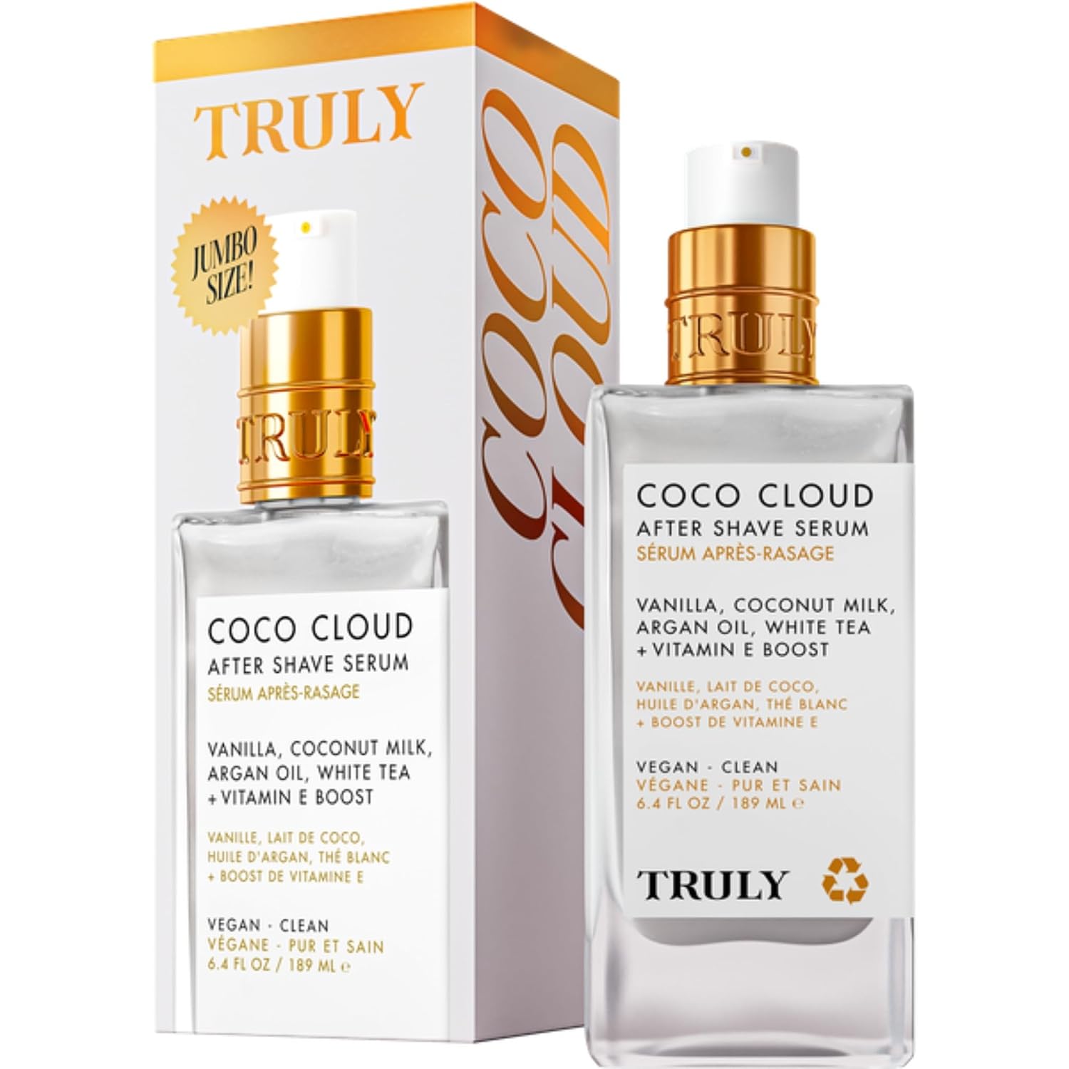 Truly Beauty Luxury After Shave Serum | Soothing Post-Shave Treatment