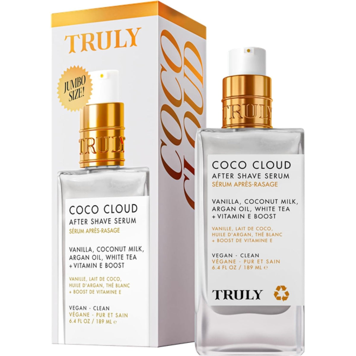 Truly Beauty Luxury After Shave Serum | Soothing Post-Shave Treatment