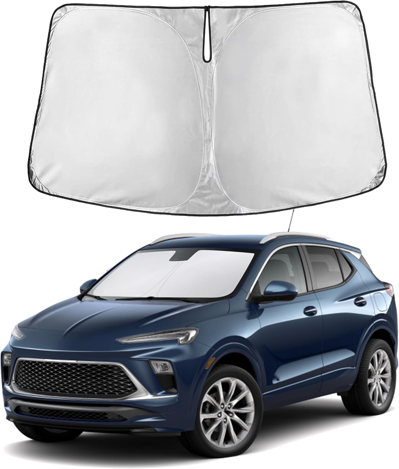 Autovir Windshield Sun Shade Fit for 2020-2024 2025 2026 Buick Encore