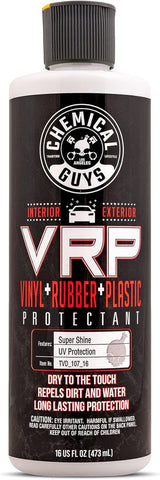 Chemical Guys, VRP Vinyl, Rubber & Plastic Dressing, Dry to Touch, 16 oz