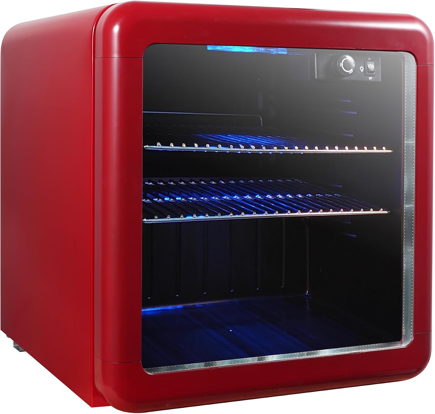 Magic Chef 1.7 Cuft Beverage Cooler Retro
