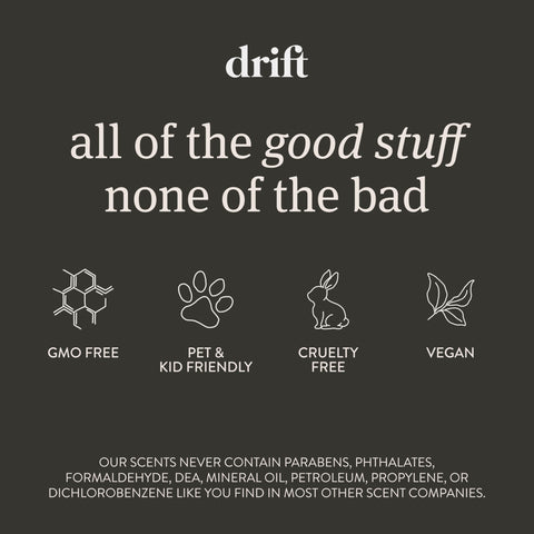Drift Car Air Freshener - Wood Air Freshener - Car Odor Eliminator - Teak Scent Refill - Pack of 3 - NO CLIP INCLUDED