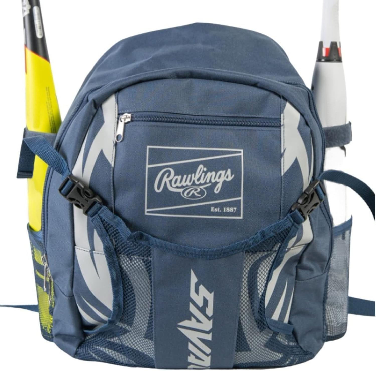 Rawlings | SAVAGE Backpack Equipment Bag | T-Ball/Youth Baseball & Softball | Multiple Styles