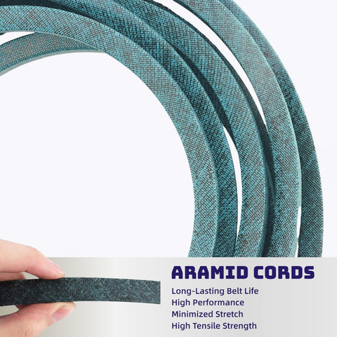 Lawn Mower Drive Belt 1/2 inch X 25.5 inches Replacement for MTD 754-04090 1916657 GW-1916657 954-04090