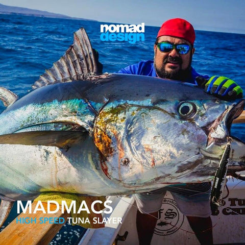 Nomad Design Madmacs High-Speed Sinking Trolling Lure with BKK Hooks