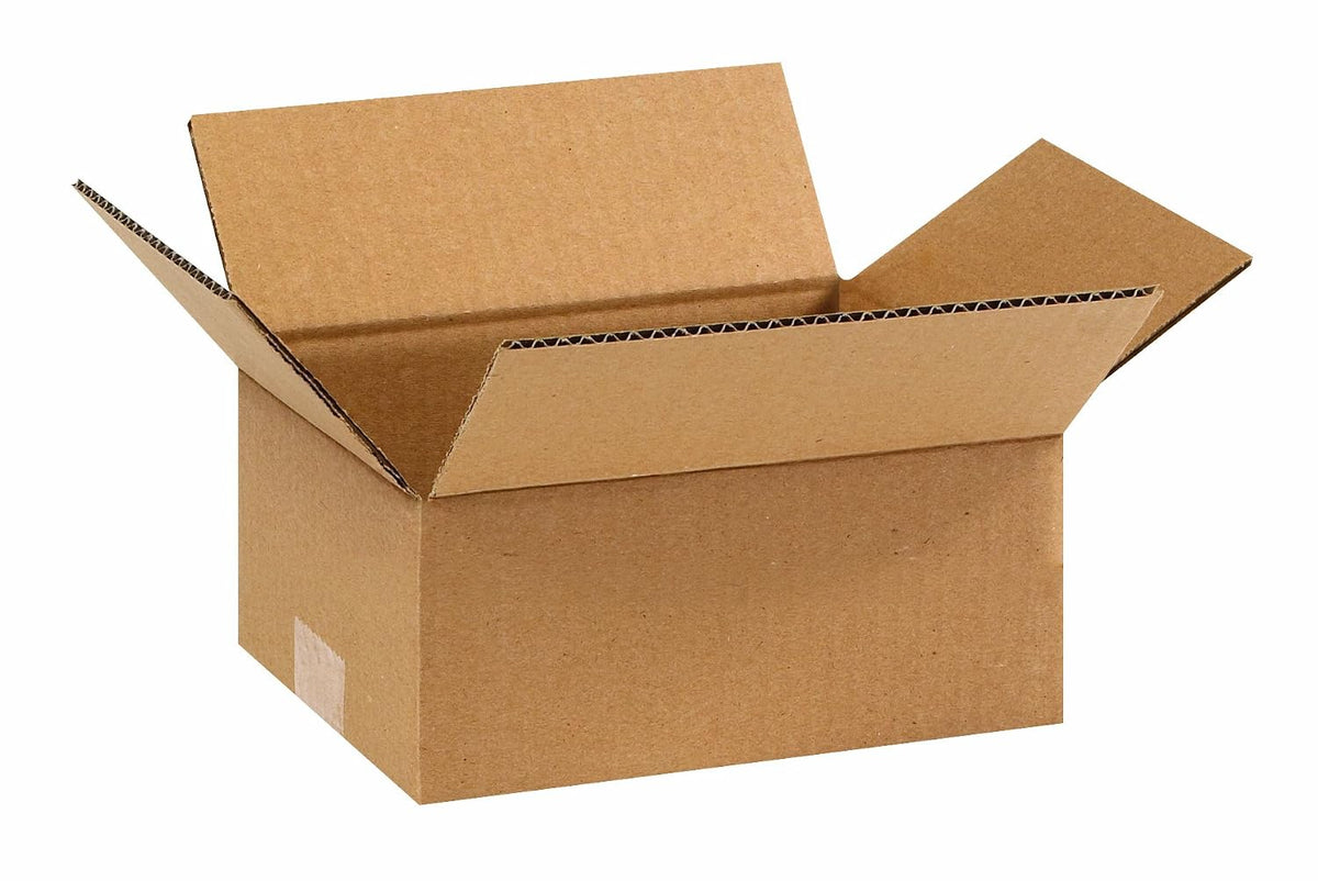 Box USA Shipping Boxes Small 9"L x 7"W x 4"H 25-Pack - Corrugated Cardboard Box for Moving, Mailing, Packing, Packaging and Storage