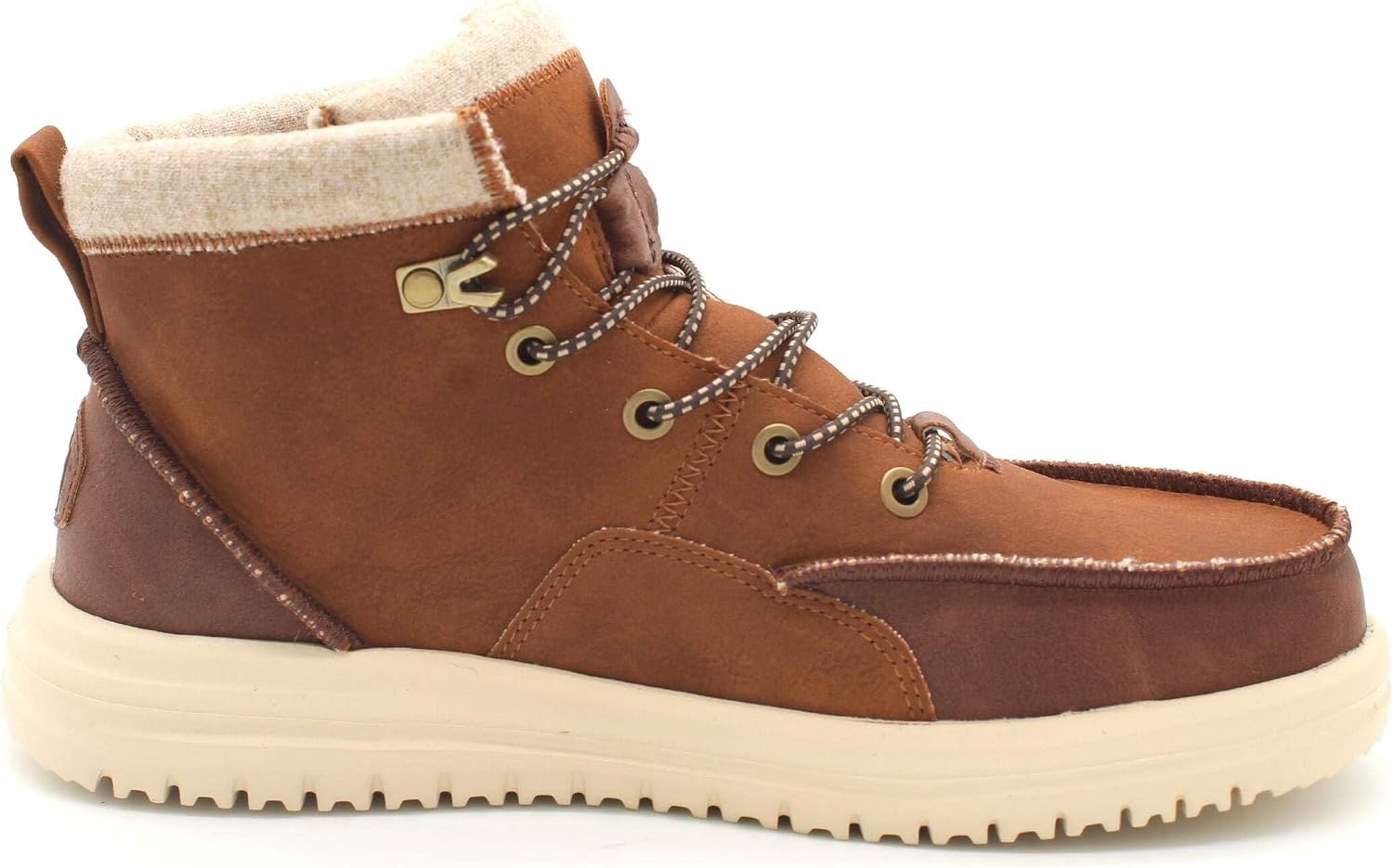 HEYDUDE Men's Bradley Lace Up Boot | Padded Ankle Collar