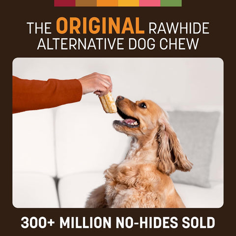 Earth Animal No Hide Dog Chews - Rawhide Free Small Rolls 6 Count Chicken