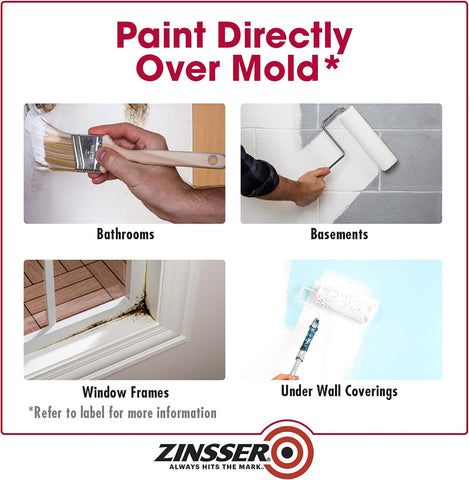Zinsser Mold Killing Primer, Quart