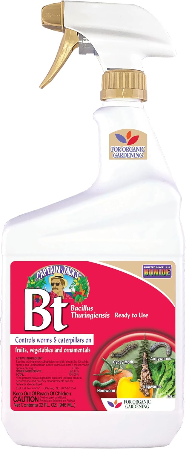 Bonide Captain Jack's Bacillus Thuringiensis BT, 32 oz