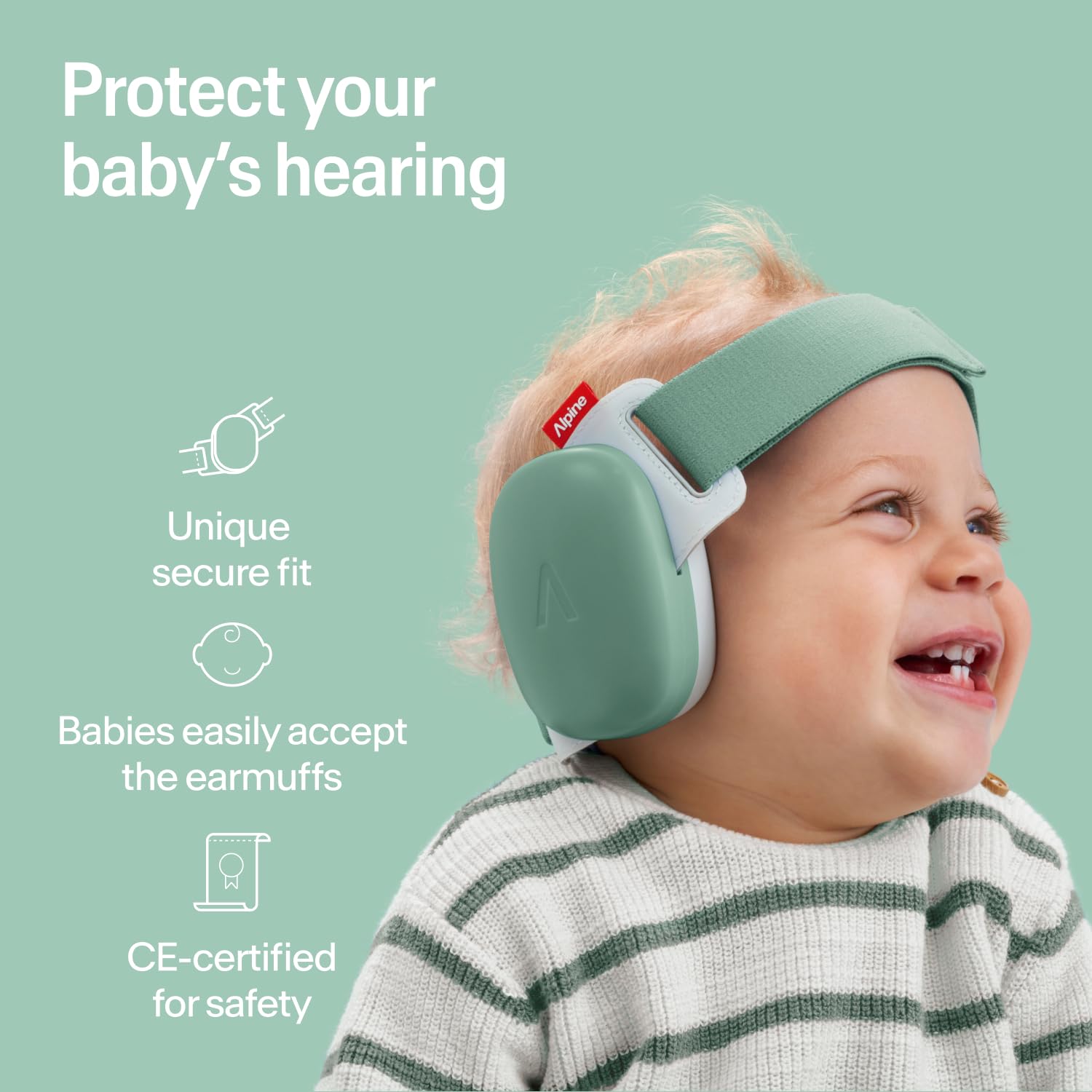Alpine Muffy Baby Ear Muffs Noise Protection | Toddler Ear Protection