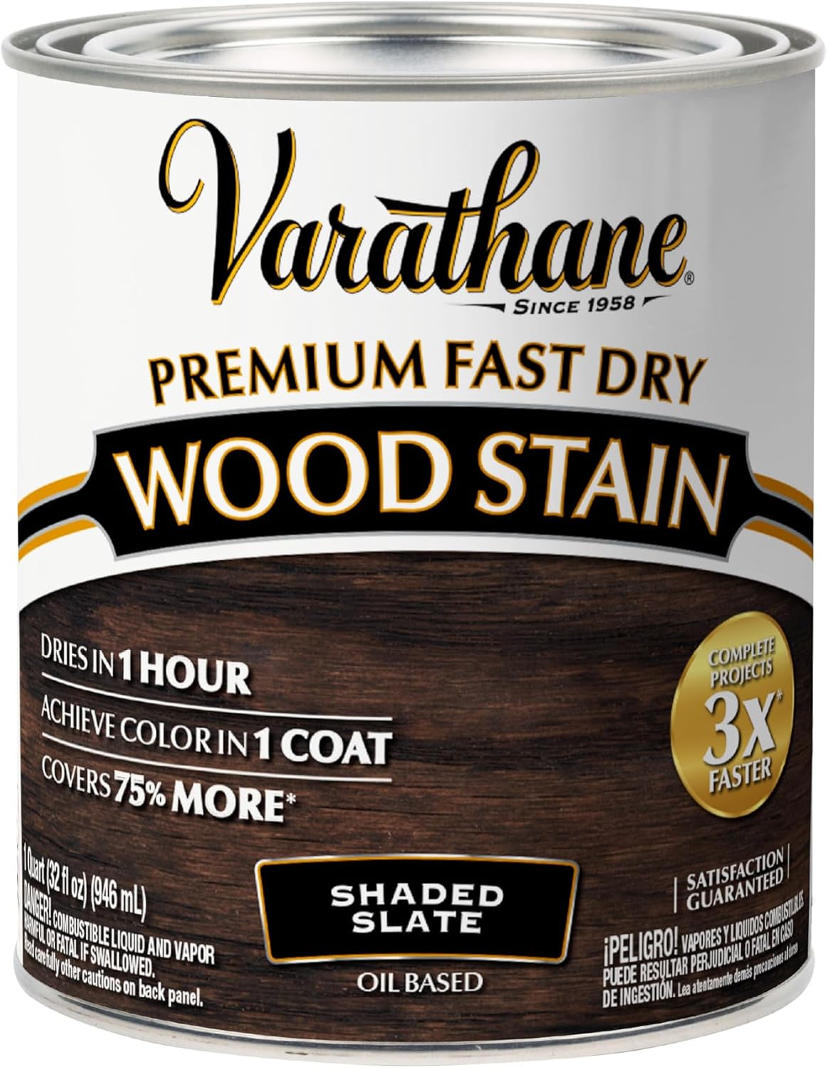 Varathane Premium Fast Dry Shaded Slate Wood Stain