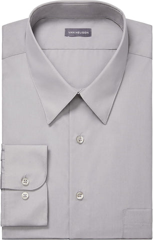 Van Heusen Men's Big Fit Poplin Dress Shirt (Big & Tall)