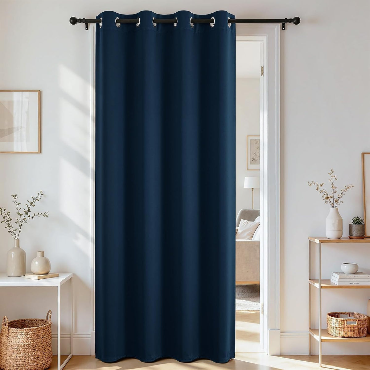 Joydeco Door Curtain Blackout Curtains for Doorway Privacy Closet Drapes
