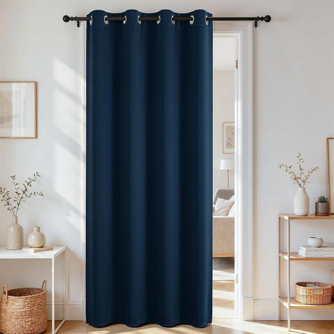Joydeco Door Curtain Blackout Curtains for Doorway Privacy Closet Drapes