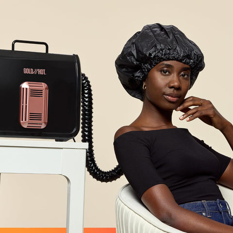 GOLD N HOT Ionic Soft Bonnet Dryer