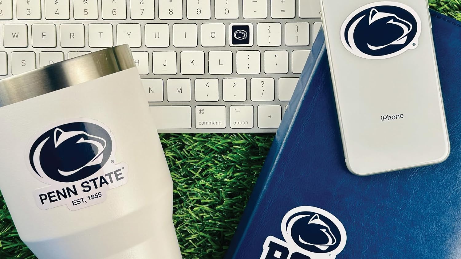Penn State Stickers & Decals 14 Pc Set, Car & Water Bottle, PSU