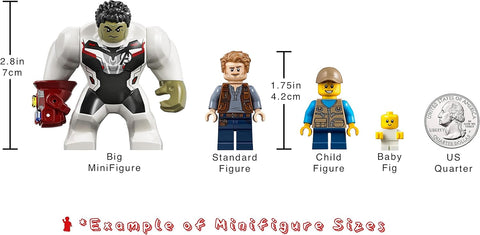 LEGO Super Heroes Avengers Minifigure - Thor with Mjolnir Hammer and Lighting Bolt (2020 Version)
