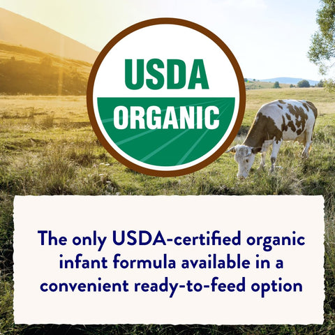 Similac Organic Infant Formula, Easy to Digest, USDA-Certified Organic, Powder, 20.6-oz Tub