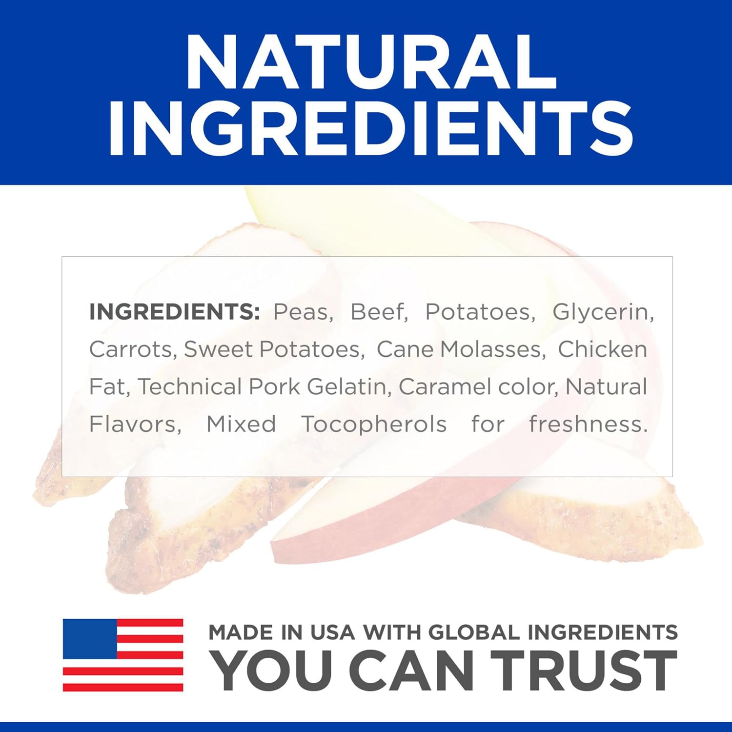 Hill's Grain Free Soft-Baked Naturals Dog Treats, Beef & Sweet Potato