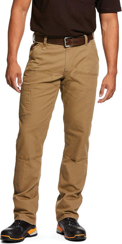 Ariat Men's Rebar M4 Low Rise DuraStretch Made Tough Double Front Stackable Straight Leg Pant