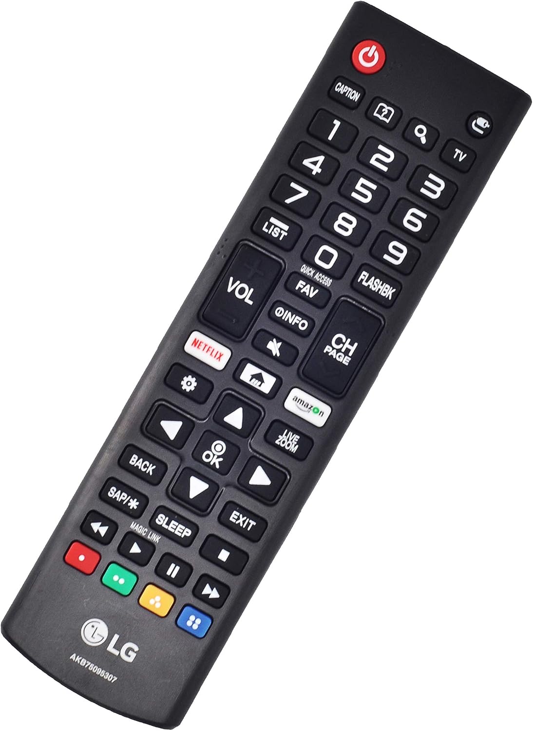 Original LG AKB75095307 Smart TV Remote Control for ALL LG LCD, LED, OLED Smart TVs (Batteries NOT Included)