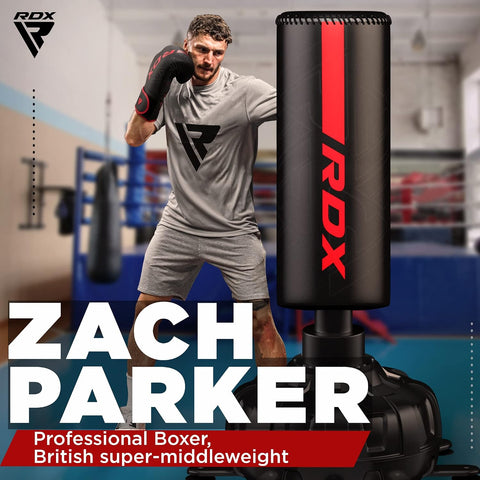 RDX Boxing Gloves, Pro Training Sparring, Maya Hide Leather, Muay Thai MMA Kickboxing, Men Women Adult, Heavy Punching Bag Focus Mitts Pads Workout, Ventilated Palm, Multi Layered, 8 10 12 14 16 18 Oz