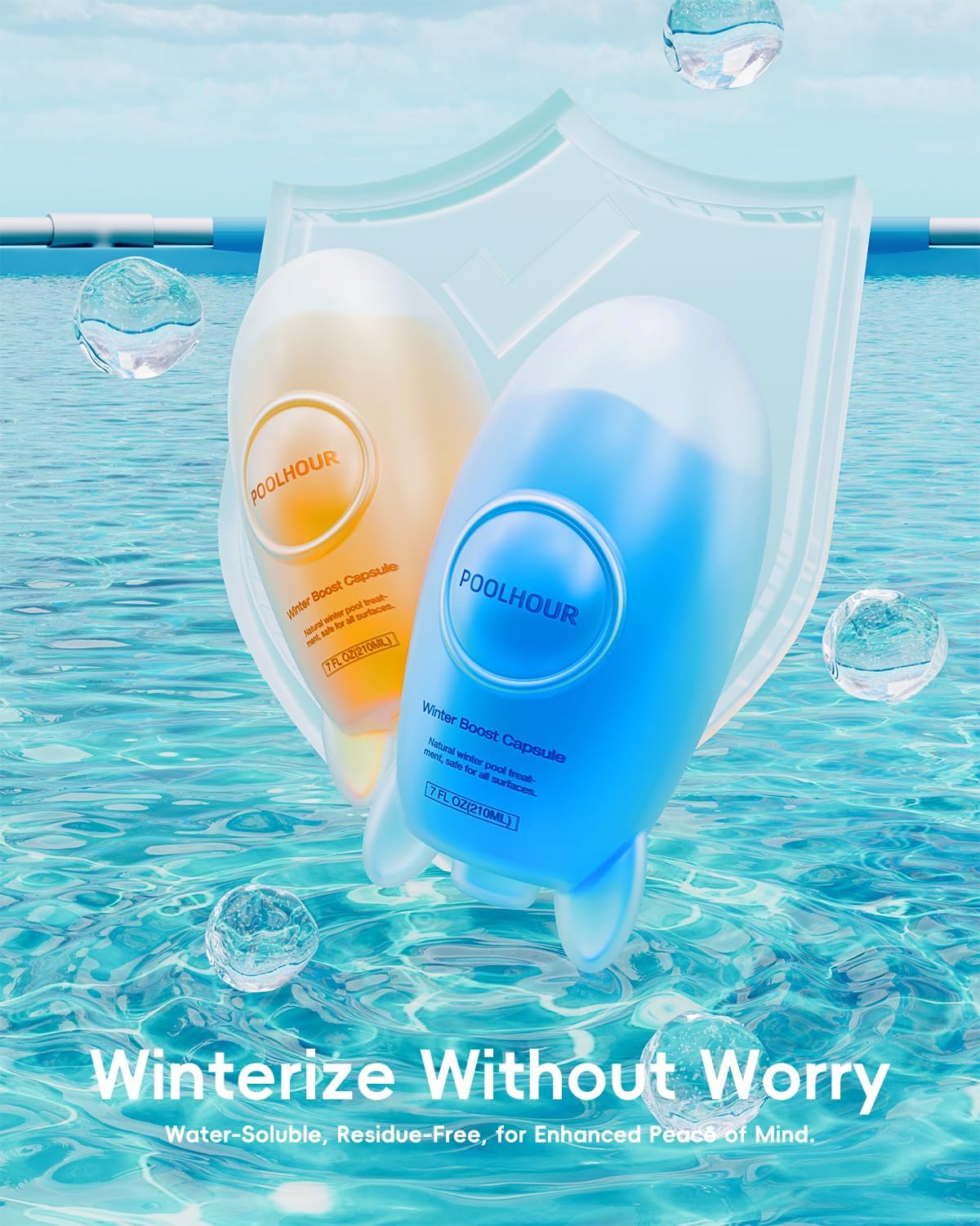 POOLHOUR Pool Winter Closing Kit for Above Ground Pool Up to 30,000 Gallons