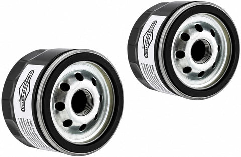 Briggs & Stratton 2 Pack Oil Filter, Genuine Replacement Part 492932, Compatible with Lawn Mower