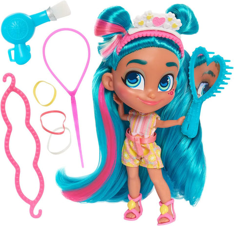 Hairdorables Collectible Doll Color Magic Blow Dry Besties Series 6, styles and case colors may vary, each sold separately, Kids Toys for Ages 3 Up by Just Play