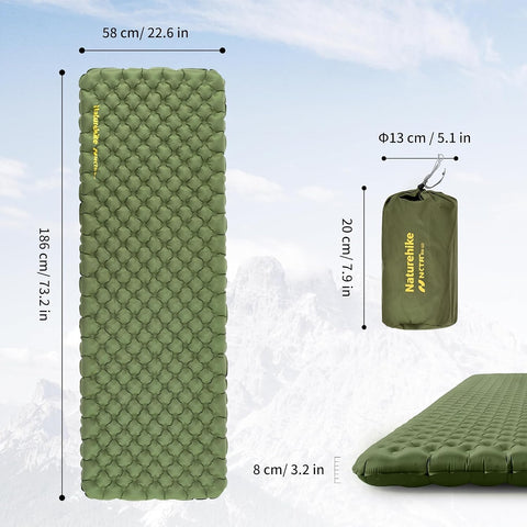 Naturehike Ultralight Insulated Sleeping Pad 4.6 R-Value