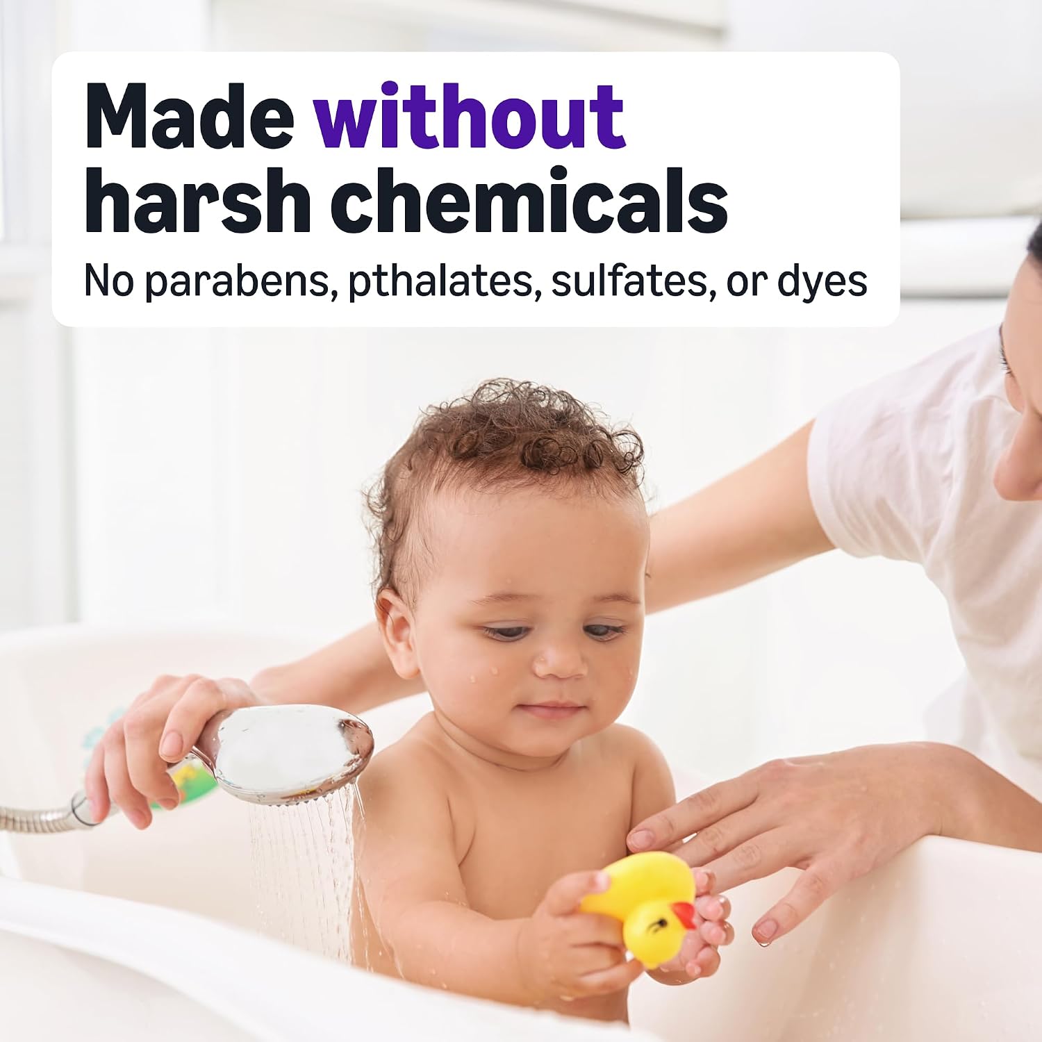 Amazon Basics Night-Time Baby Bath, Lightly Scented, 13.6 Fl Oz (Pack of 1), Packaging May Vary