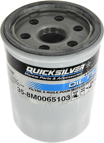Quicksilver 4-Stroke Oil Change Kit – for Mercury Outboard Engines – 15, 20, 25, 30, 40, 50, 60, 75, 90, 115, 150, 175, 200, 225, 250, 300, 350, 400 HP