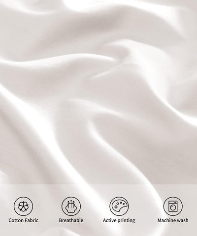 Warmstar Cotton Pillow Cases Standard Size Set of 2,White