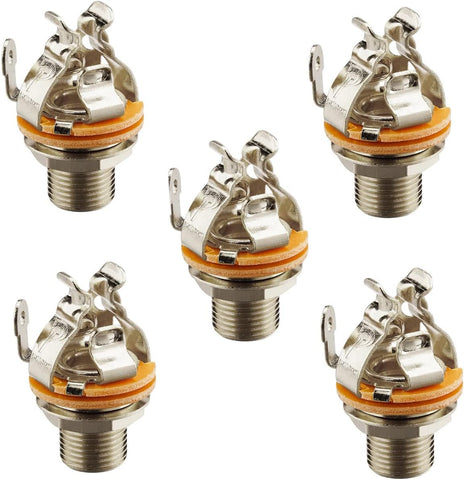 Pure Tone Mono Multi-Contact 1/4 inch Output Jack - Nickel