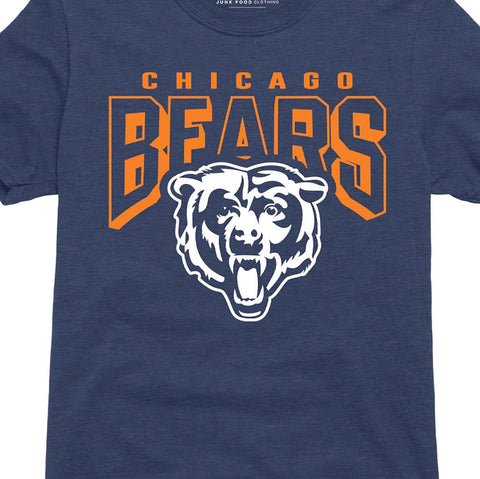 Junk Food Clothing x NFL - Bold Logo - Short Sleeve Fan Shirt for Men and Women - Officially Licensed NFL Apparel