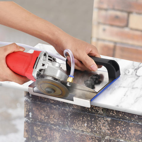 45 Degree Tile Chamfering Tool - Angle Grinder Stand for Tile 45° Chamfer Cutting, Tile Cutter Tools for Cutting Ceramic Stone,Type 100 Angle Grinder Attachments