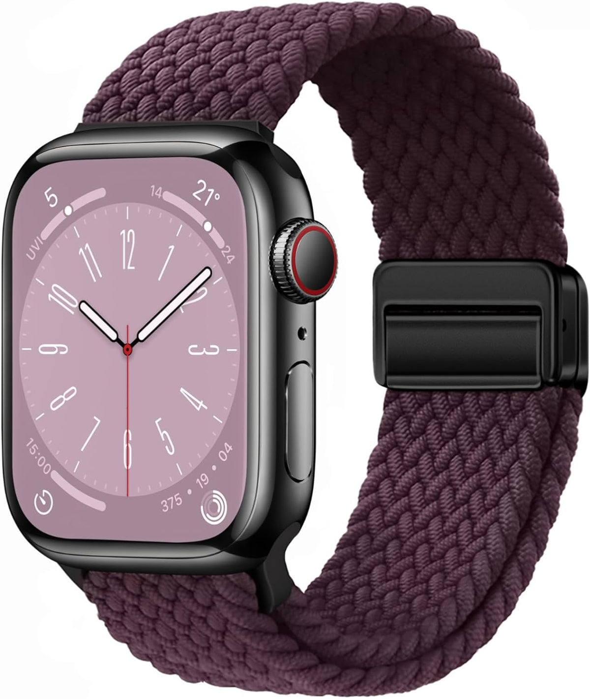 Magnetic Braided Sport Loop Compatible with Apple Watch Bands for Women Men
