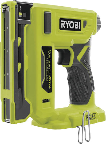 Ryobi 18-Volt ONE+ Cordless Compression Drive 3/8 in. Crown Stapler (Tool Only) P317