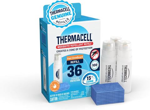Thermacell Fuel-ZoneGuard Fuel Powered Mosquito Repellent Refills, 36-Hr