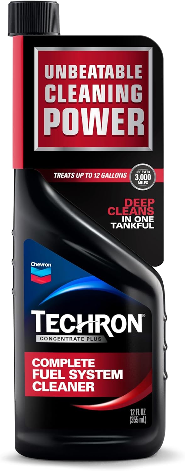 Chevron 67740-CASE Techron Concentrate Plus Fuel System Cleaner - 12 oz. (Pack of 6)