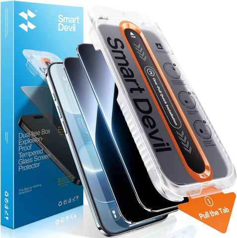 SMARTDEVIL 2 Pack Privacy Screen Protector for iPhone Air
