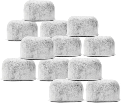 24 Pack Replacement Charcoal Water Filters for All Cuisinart Coffee Machines - Cuisinart Compatible (NOT KEURIG) Filters Fit Both Newer & Older Models Cuisinart Coffee Makers