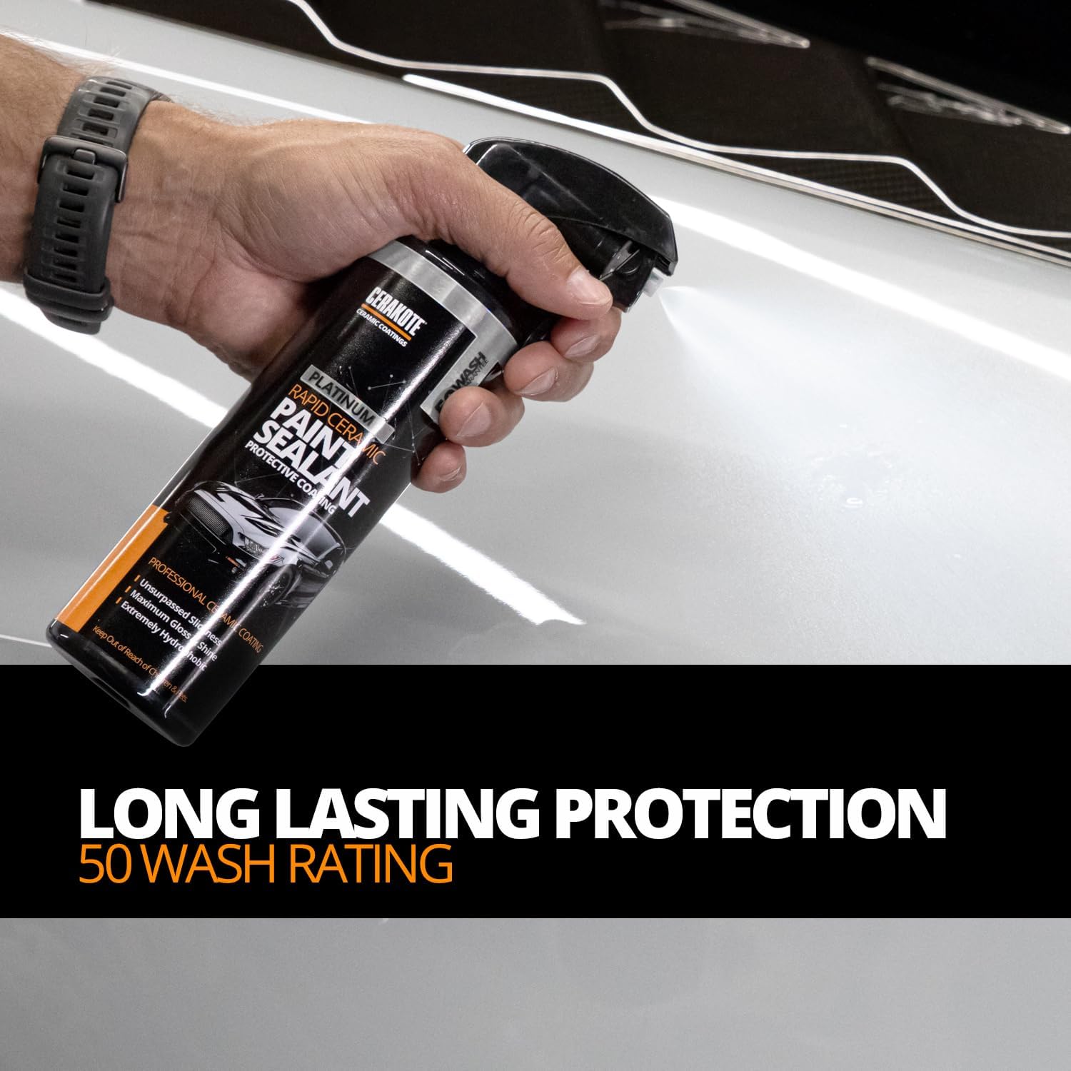 CERAKOTE® Rapid Ceramic Paint Sealant, Ceramic Coating for Cars, 14 oz