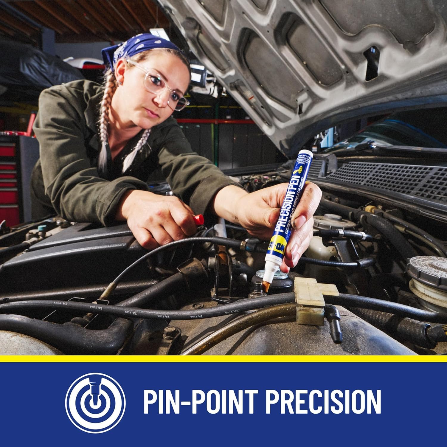 WD-40 Classic Product, Precision Pen On-The-Go, 0.3 FL OZ [3-Pack]