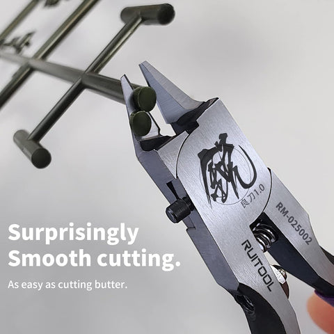RUITOOL Model Nippers for Beginners, 4.7" Single Blade Nipper for Gunpla