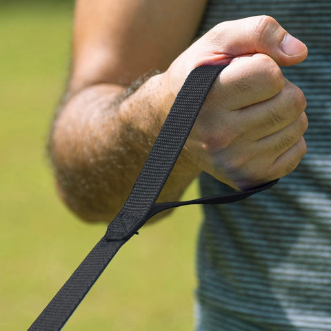 Hi Kiss Dog/Puppy Obedience Recall Training Agility Lead/Leash - 15ft 20ft 30ft 50ft 100ft - Great for Play, Camping, or Backyard - Black